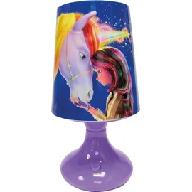 JoyToy Unicorn Academy LED Mini Lampenschirm in Geschenkpackung 10x10x19 cm