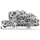 WAGO GmbH& Co. KG Installationsetagenklemme 4mm2 L/L/PE grau