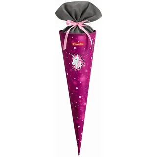 Step By Step Schultüte ,mit eingenähtem Bändchen - Rosa