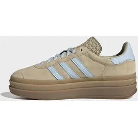adidas Gazelle Bold Stone Khaki / Crystal Sky / Gold Metallic 39 1/3