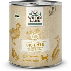 Wildes Land 800g Bio Ente mit Süßkartoffel