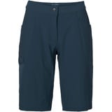 Vaude Damen Tremalzo III Radhose kurz (Größe S, blau)