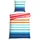 SCHIESSER Happy Stripe Gestreift Türkis 135 x 200 cm + 80 x 80 cm