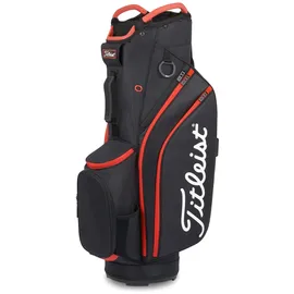 Titleist CART 14 Tasche schwarz/rot
