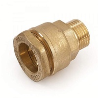 GENERAL FITTINGS PE-Übergang Messing 32mm x 1" AG