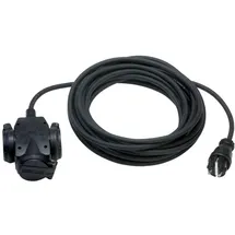 Althoff Kabeltechnik Dreifach-Verteiler IP44 10m H07RN-F3G1,5