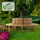 CLP Baumbank 250 x 92 x 250 cm Braun