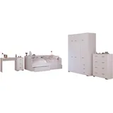 Parisot Jugendzimmer-Set »Sleep 40« 5 Stk. tlg., weiß