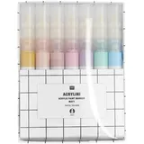 Rico Design Acrylini Marker Set Pastel Colours, 7 Farben