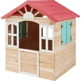 casa.pro Lulä Spielhütte 130x115x101 cm Holz