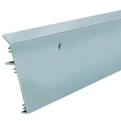 Tür-Abdeckprofil, Sockel, 1150mm, Aluminium, silberfarbig eloxiert