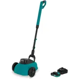 Vonroc Mini Akku Rasenmäher 20V - 22cm Schnittbreite, einstellbare Schnitthöhe 30-50MM - Akku Sichelmäher für kleine bis mittlere Flächen | ohne Akku und Ladegerät (inkl. 2,0AH Akku)