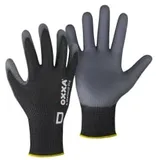 OXXA® Premium X-Diamond-Pro 51-785 Arbeitshandschuh, grau/schwarz 15178510 , 1 Packung = 12 Paar, Größe 10