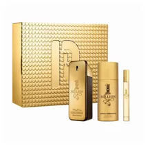 Paco Rabanne 1 Million Eau de Toilette 100 ml + Deo Spray 150 ml + Eau de Toilette 10 ml Geschenkset