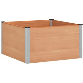 vidaXL Hochbeet 100 x 100 x 54 cm Braun