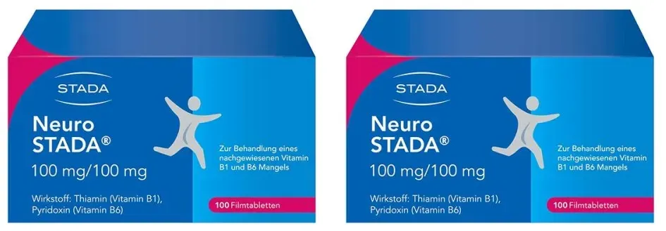 Neuro STADA Vitamin B1/ Vitamin B6 100mg/100mg Filmtabletten