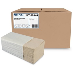 Hypafol Papierhandtuch 1-lagig, recycling, 25×20 cm, ZZ/V Falz, 4.000 Blatt (4000-St)