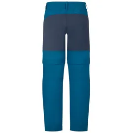 TROLLKIDS Nordfjord Zip-Off Pants Trekkinghose Blau 152