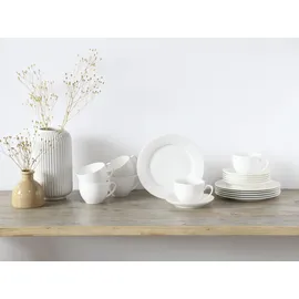 CreaTable Fleur Royal Kaffeeservice 18-tlg. cremeweiß