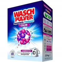 WaschPulver Color Waschmittel für Buntwäsche, Aquamarin Freshness Duft, Großpackung, 3,9 kg, 52 Waschladungen
