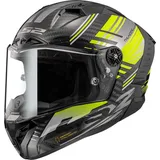 LS2 LS2, FF805 Thunder Carbon VOLT Black H-V Yellow, XXL