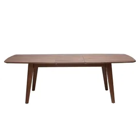 miliboo Design-Esstisch ausziehbar Nussbaum L180-230 FIFTIES