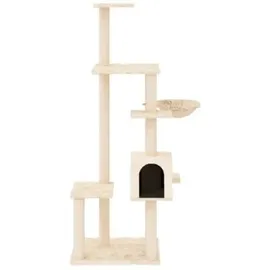 vidaXL Kratzbaum 142 cm creme