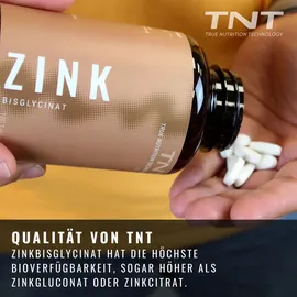 TNT Zink 25-BG Tabletten 180 St.