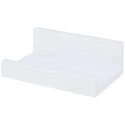 WellHome - 3er-Set Wandregale aus Kunststoff 15,5x4,5x10,5cm