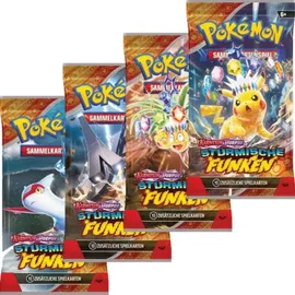 Pokémon KP08 Karmesin & Purpur Stürmische Funken Booster Display