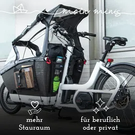 moin minis hinteres Gepäcknetz für Urban Arrow Family/Next Lastenrad