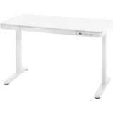 MCA Furniture Robas Lund Schreibtisch höhenverstellbar von 72-122 cm,