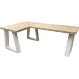Wood4You - Eckschreibtisch - Vancouver - Industrieholz