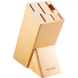 Tescoma Block NOBLESSE für 6 Messer, Geflügelschere/Wetzstahl