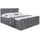 altdecor Boxbett, ERNINA-Z - 160x200 cm - H4 - Dunkelgrau