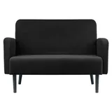 Paperflow Sessel LISBOA Stoff 124,0 x 81,5 x 83,0 cm schwarz