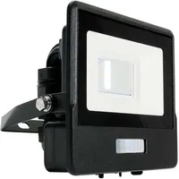 V-Tac LED Projector 10W Samsung Chip Sensor Schwarz