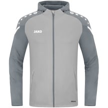 Jako Performance Kapuzenjacke Herren soft grey/steingrau L