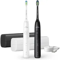 Philips Sonicare 5500 HX7119/02 weiß + 2. Handstück schwarz