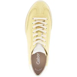 Gabor Sneaker Low Gelb/Weiß 38