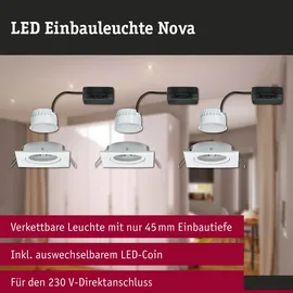 Paulmann Einbauleuchte 3er Pack (934.54)