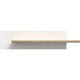 Forte Wandregal 101 x 21,9 x 23,6 cm Weiß