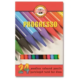 Koh-I-Noor Progresso Buntstifte 24 St. Holzfrei