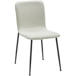 Stuhl Nele Beige Leinenoptik Gepolstert