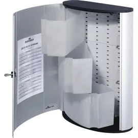 Durable Erste Hilfe Kasten First Aid Box L, mit Schloss, ungefüllt, silber, 197323