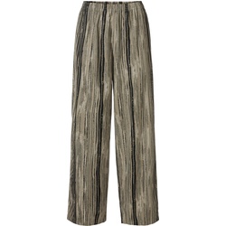 Modal-Hose, Druck khaki, 38