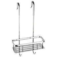 Brillantbad Seifenkorb Edelstahl Messing Weiß