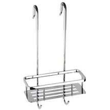 Brillantbad Seifenkorb Edelstahl Messing Weiß