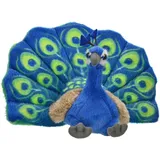 Sonstige Verlage Wild Republic 12973 Republic Plüsch Pfau Cuddlekins Mini - - Blau