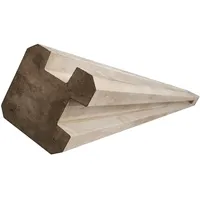 Beckers Betonzaun Eckpfosten Klassik 235 cm